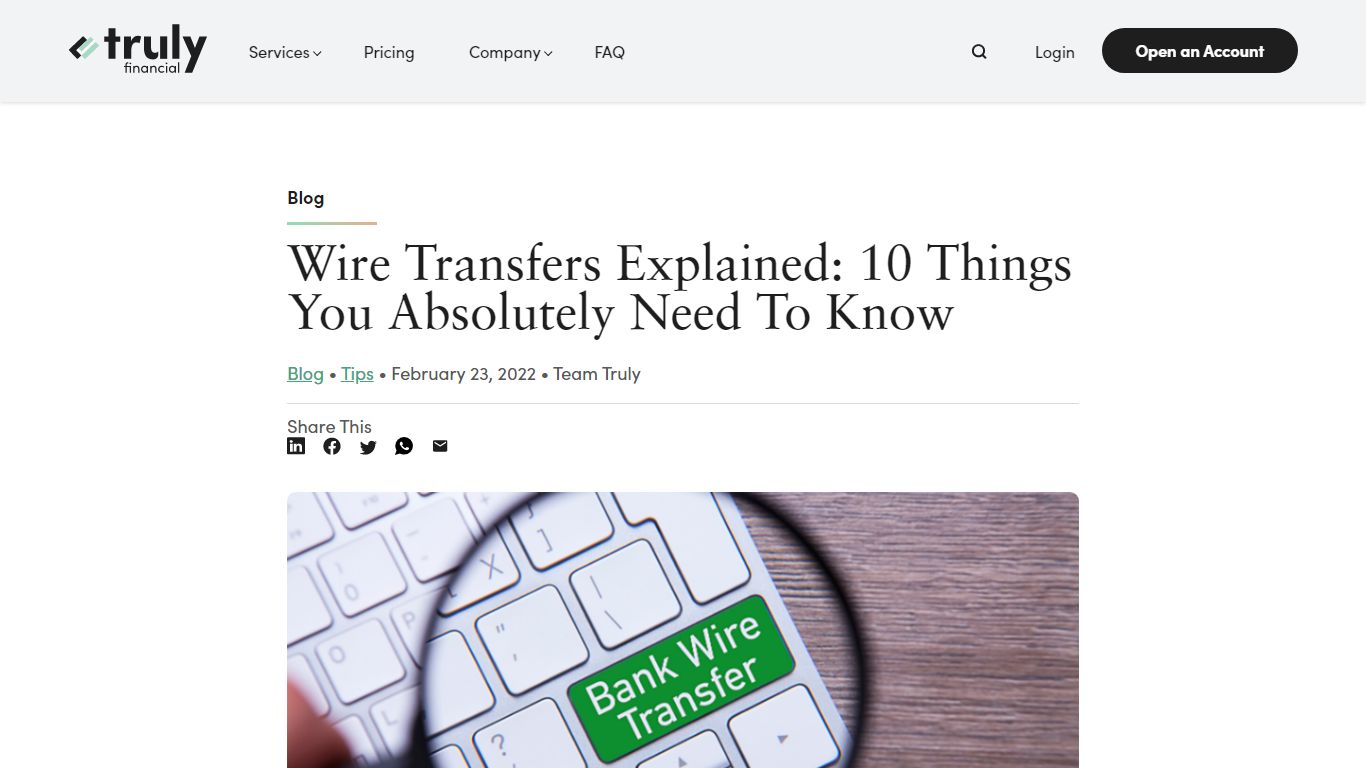 Wire Transfers Explained: 10 Things You Absolutely Need To Know